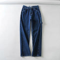 Women's long loose jeans
