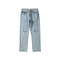 Patchwork pants and jeans