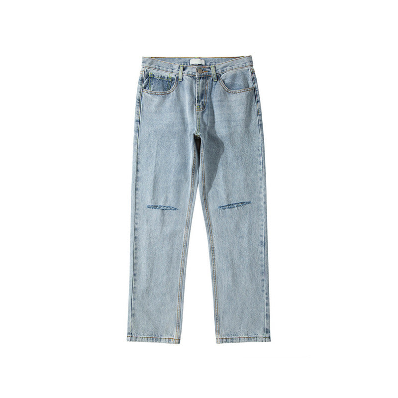 Patchwork pants and jeans